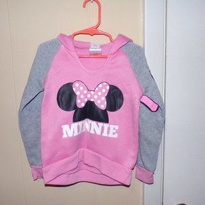 Girls Minnie Mourse Hoodie